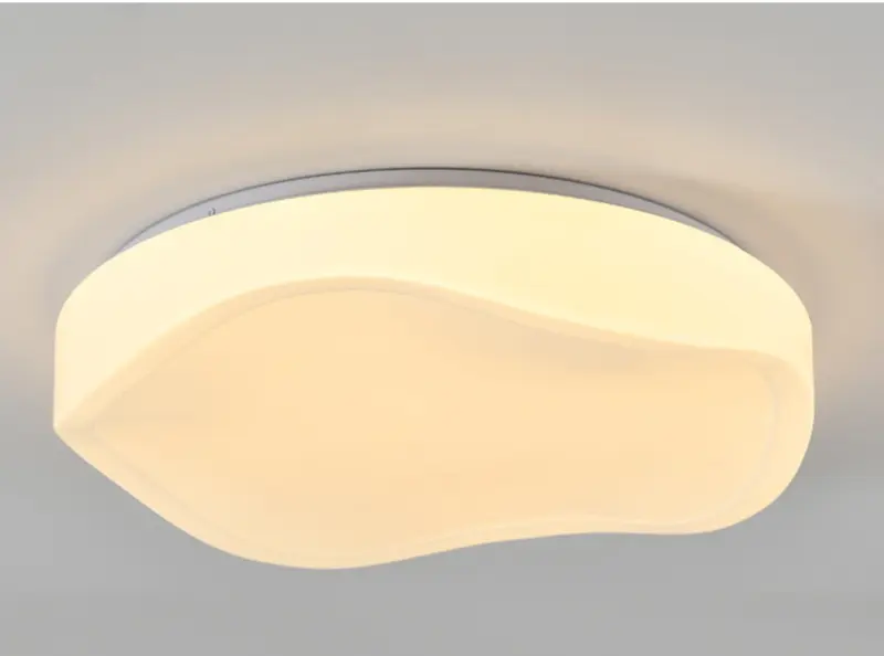 wave shade ceiling light