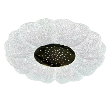 Floral Crystal Sand Ceiling Light with 3CCT Control YW-CLC059
