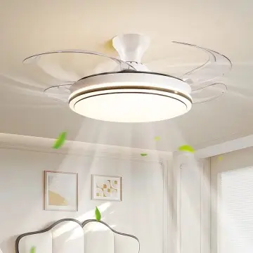 DC Ceiling Fan Light with 97+ CRI YW-MEL992B