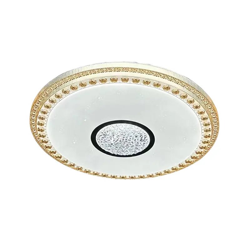 Round Crystal LED Ceiling Lamp for Living Room YW-CLB017-ZS