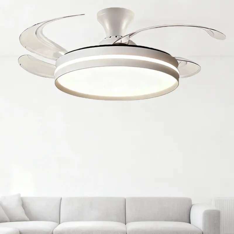 Modern Flush Mount Ceiling Fan Light YW-MEL991B-product