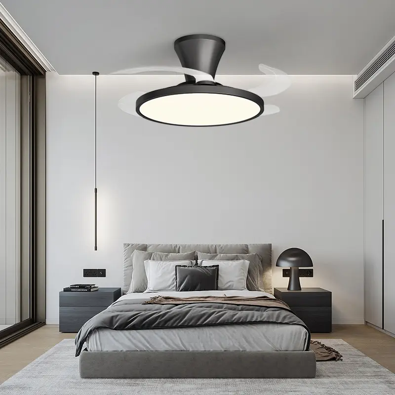 Indoor Decor Large Size Fashion Design LED Ceiling Fan Li...