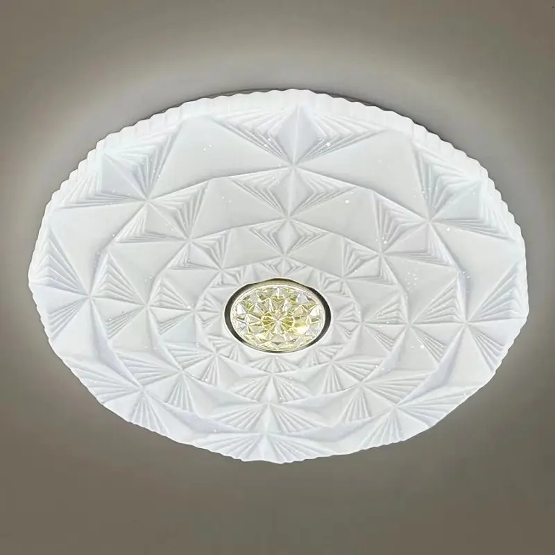Modern Round Led Ceiling Light Fixture for Bedroom YW-CLB003 (1).jpg