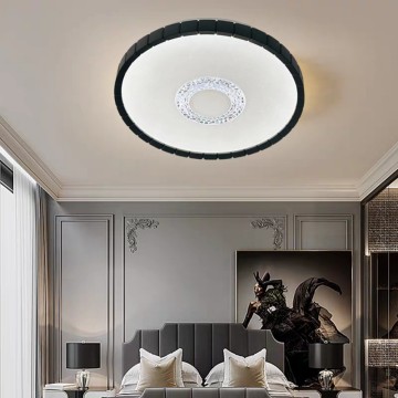 Elegant Gray Room Decorating Led Ceiling Lamp YW-CLC029 Office Use