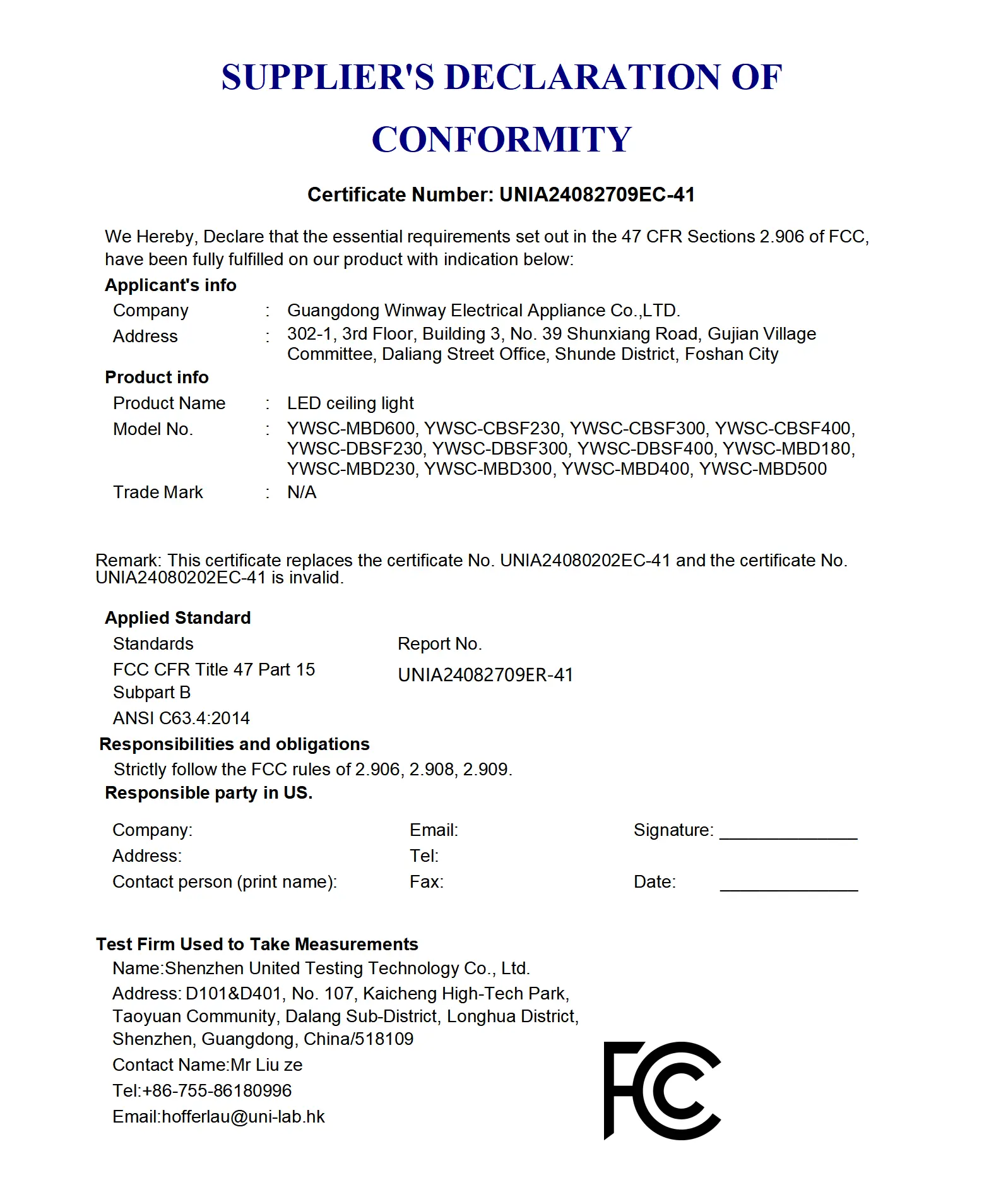 UNIA24082709EC-41  吸顶灯 FCC 证书_01