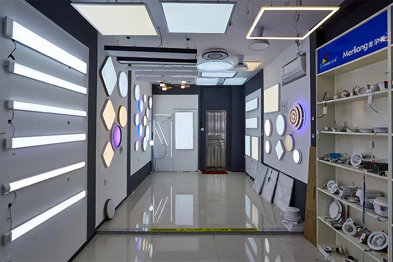 LED Light Show Room