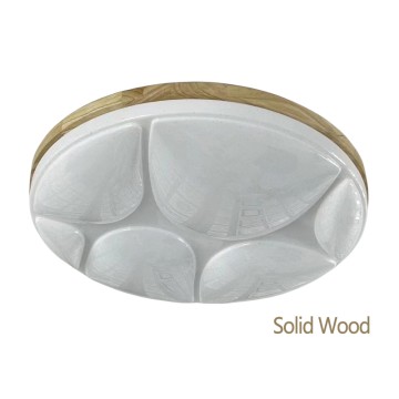 Modern Wood Frame Ceiling Lighting Fixture YW-CLB016