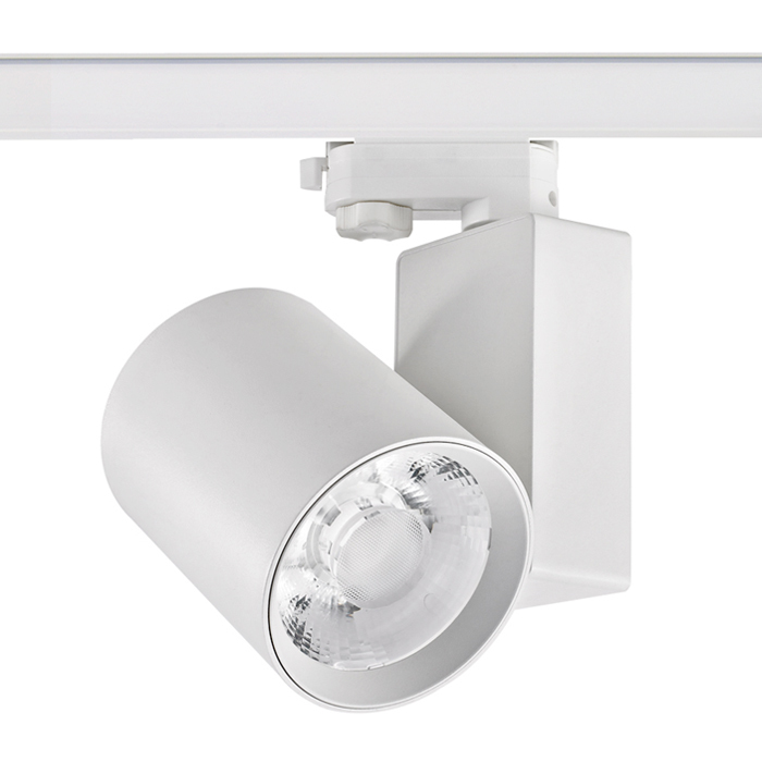 White Track light – 30W/40W, Anti-Glare, Rotatable & Cust...