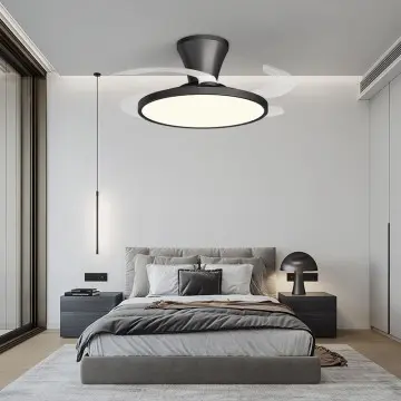 Indoor Decor Large Size Fashion Design LED Ceiling Fan Light YW-MEL9001B-42