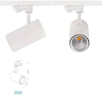 Studio Indoor Universal Led Track Light YW-GD16J30A For L...