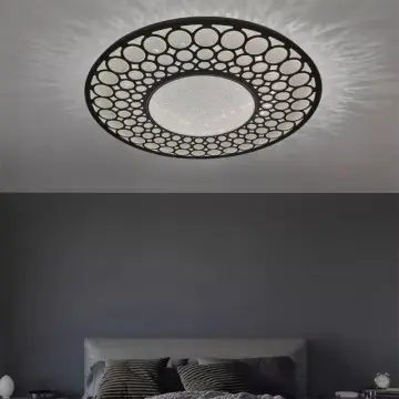 Mysterious Black Decoration Elegant Style LED Ceiling Light YW-CLB035