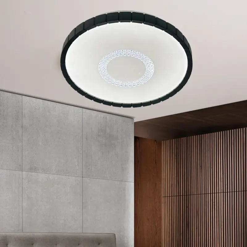 Round Black Indoor Lighting for Home Ceiling Light YW-CLB (.jpg
